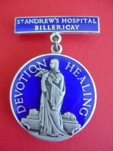 St Andrew's Hospital Billericay Silver Nurses badge