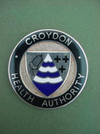 Croydon Health Authority Silver Nurses Badge