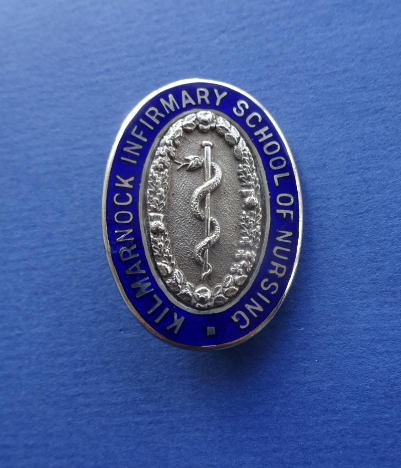 Kilmarrnock Infirmary School of Nursing,Silver Nurses Badge