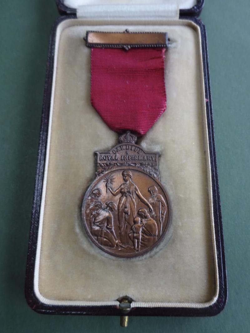 Cardiff Royal Infirmary,Bronze Nurses Prize Medal