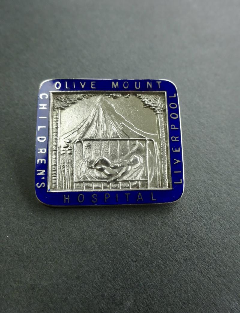 Olive Mount Children's Hospital,Liverpool,Silver Nurses Badge