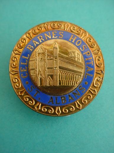Cell Barnes Hospital St Albans Nurses Badge