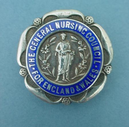Silver General Nursing Council Badge