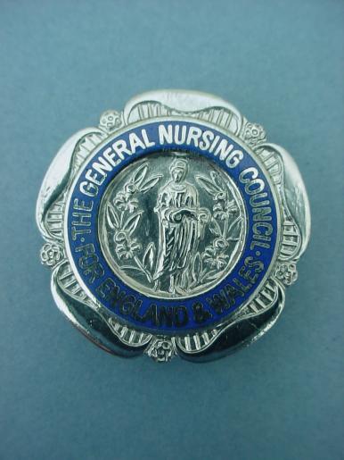 General Nursing Council SRN/RFN Nurses badge
