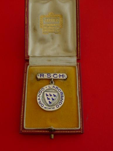 Royal Sussex County Hospital Silver Nurse's For Merit Medal