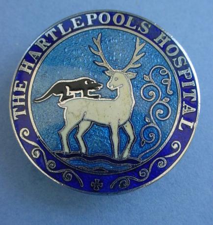 The Hartlepools Hospital Nurses Badge