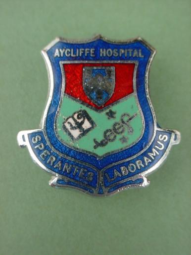 Aycliffe Hospital  Darlington,Nurses Badge