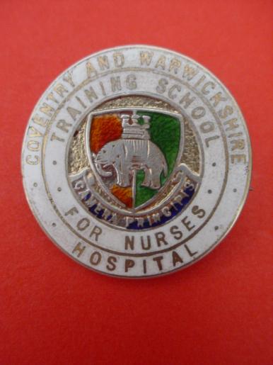 Coventry & Warwickshire Hospital Training School for Nurses Silver Badge