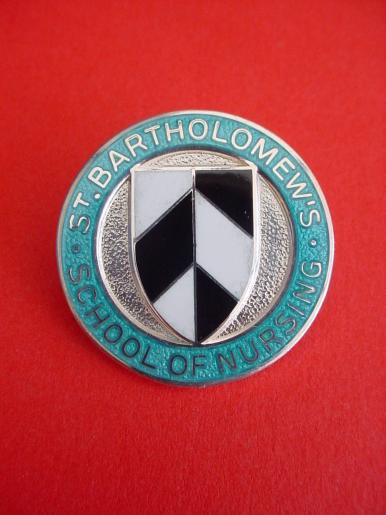 St Bartholomew's School of Nursing Silver Badge
