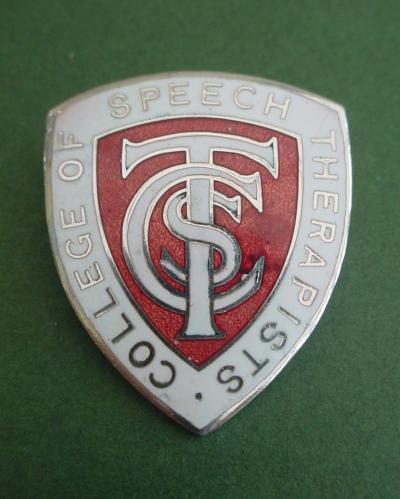 College of Speech Therapists Badge