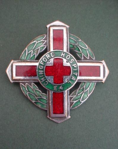 Chingford Hospital Silver Plated Nurses Badge