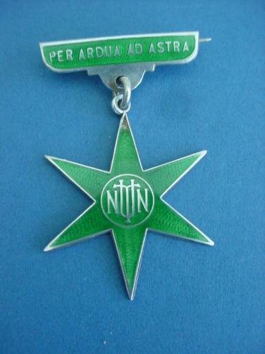 National Union of Trained Nurses Silver Members Badge
