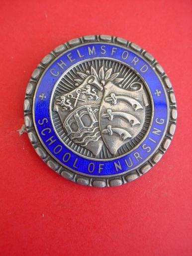Chelmsford School of Nursing Silver Nurses Badge