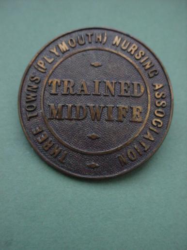 Three Towns Nursing Association(Plymouth)Trained Midwife Badge 