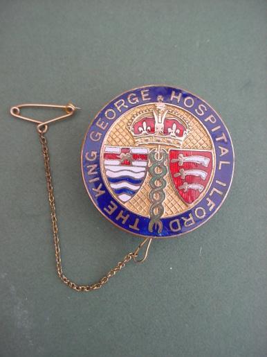 The King George Hospital Ilford Nurses Badge