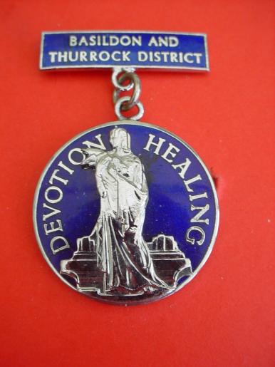 Basildon & Thurrock District ,Enamel Nursing Badge