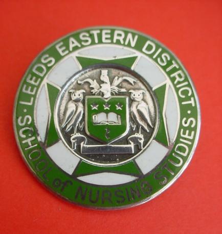 Leeds Eastern District School of Nursing Studies Silver Enrolled Nurse badge