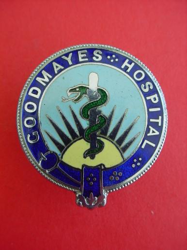 Goodmayes Hospital,Ilford Essex,Nurses badge
