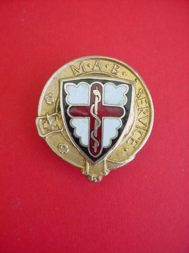 Metropolitan Asylums Board Staff Badge