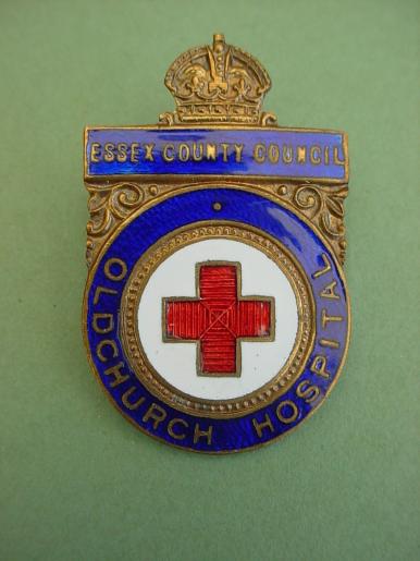 Oldchurch Hospital Romford,Essex CC Nurses Badge