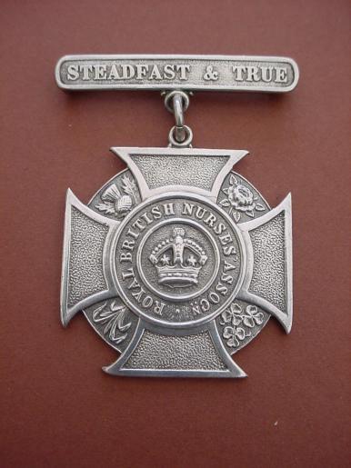 Royal British Nurses' Association Silver Badge 1894
