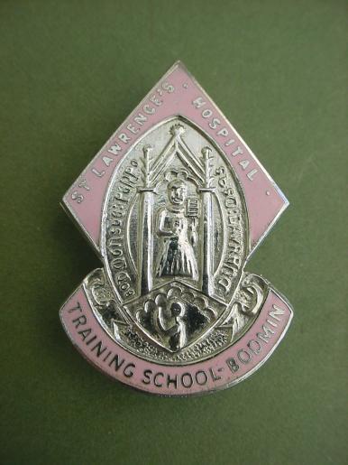 St.Lawrence's Hospital Training School Bodmin,Nurses Badge