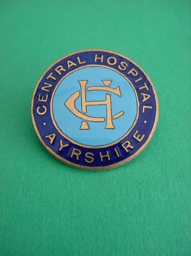 Central Hospital Ayrshire Nurses Badge