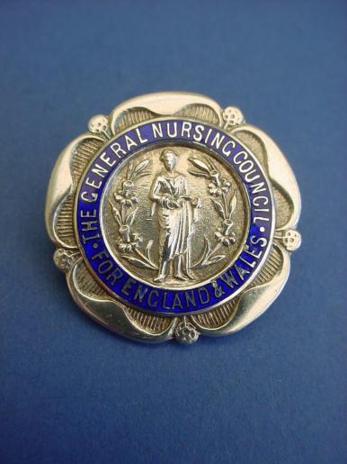 General Nursing Council for England & Wales,Silver Nurses badge