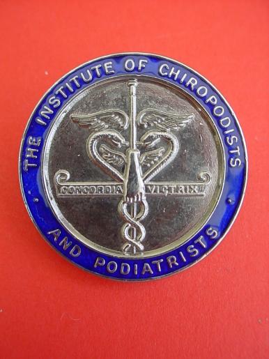 The Institute of Chiropodists & Podiatrists badge