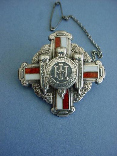 The London Hospital School of Nursing 2nd Pattern Silver Nurses Badge