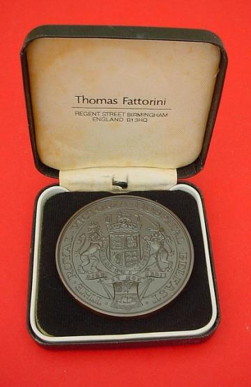 Royal Victoria Hospital Belfast GRB Purce Fellowship Medal