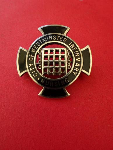 City of Westminster Infirmary silver Nurses Badge
