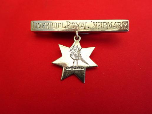 Liverpool Royal Infirmary Silver Nurses badge
