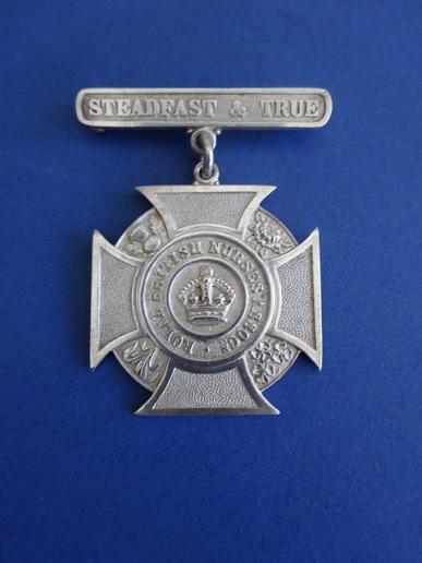 Royal British Nurses' Association Silver Badge 1897
