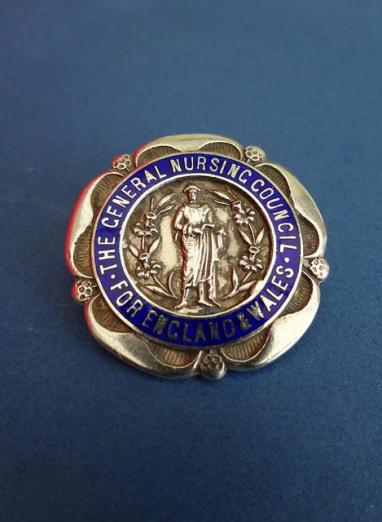 General Nursing Council for England & Wales,Silver Nurses badge