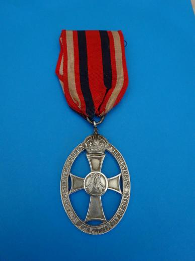 Queen Alexandra's Imperial Military Service Silver Tippet Medal