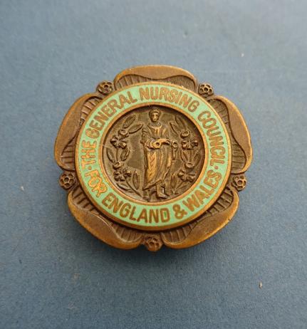 General Nursing Council for England & Wales.Bronze SEN Nurses badge