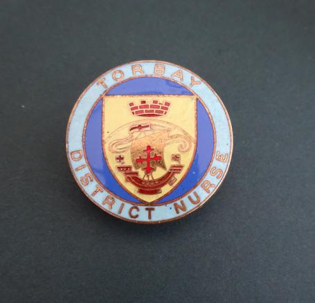 Torbay District Nurse ,Nurses badge