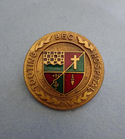 Tooting Bec Hospital,nurses badge