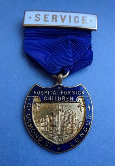 Great Ormond St. Hospital For Sick Children London,Service medal