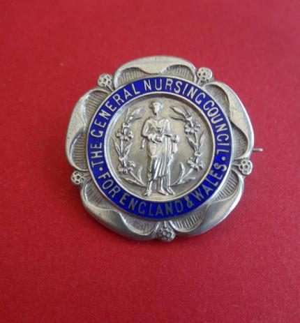 General Nursing Council for England & Wales,Silver SRN Badge