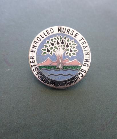 Worcester Enrolled Nurse Training School,Nurses Badge