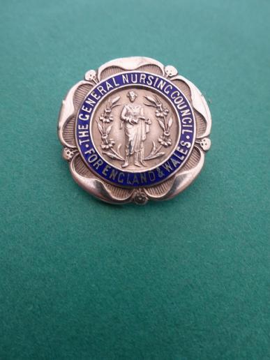 General Nursing Council for England & Wales,Silver Nurses badge