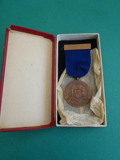 City General Hospital Sheffield,Nurses Bronze Prize Medal