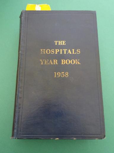 The Hospitals Year Book 1958