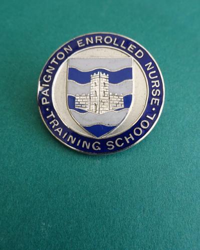 Paignton Enrolled Nurse Training School,Nurses Badge