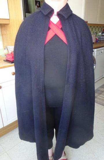 Nurses Woollen Lined Cloak,1960s St Mary Abbot's Hospital London