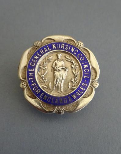 General Nursing Council,Male Nurses Register Silver badge