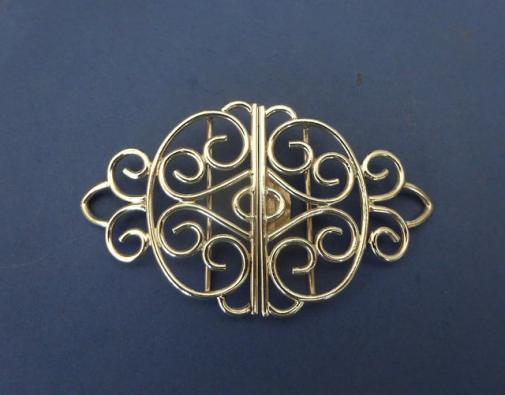 Silver Nurses Belt Buckle,Birmingham 1899