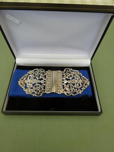 Silver Nurses Belt Buckle,William Hutton & Sons London 1898